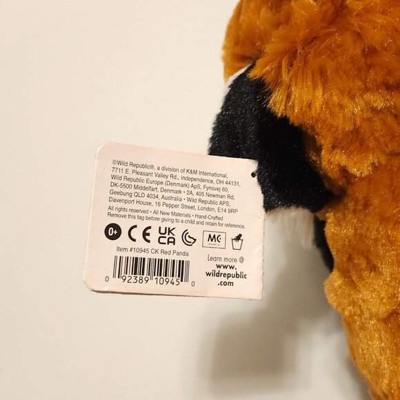 ADORABLE WILD REPUBLIC Red Panda Plush Stuffed Animal - 12" - Picture 5 of 7